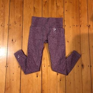 Gymshark Vital Seamless Leggings (Purple)